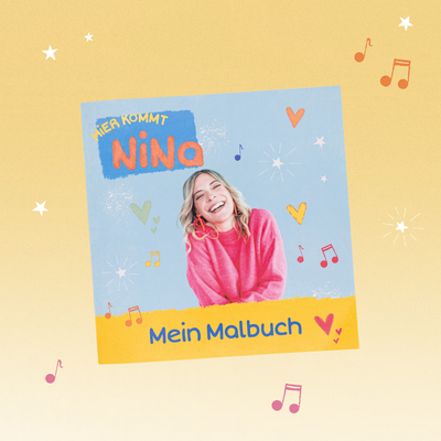 Malbuch aus der Hier kommt Nina Welt